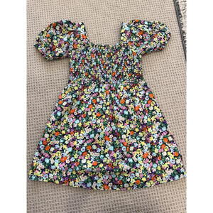 GAP Girls Floral Puff Sleeve Dress Size 6